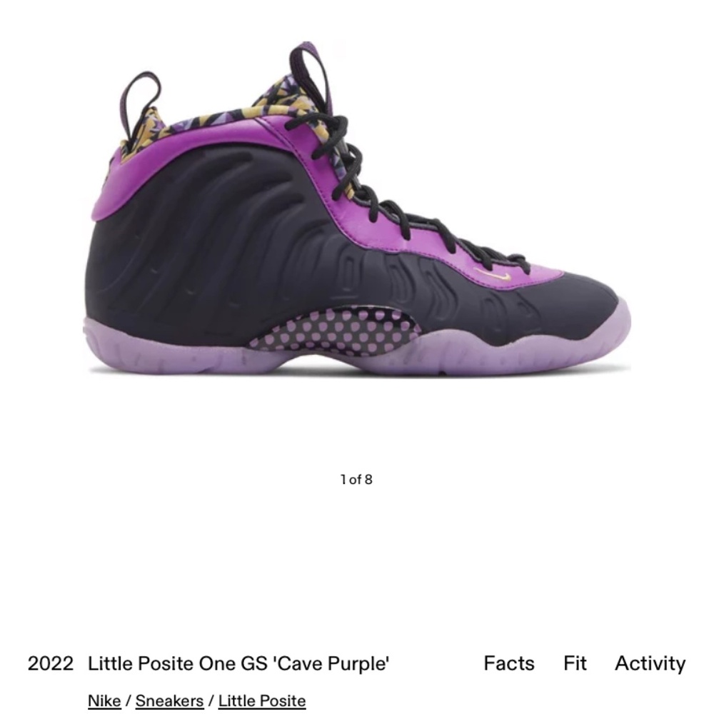 Nike Lil Posite One GS “Cave Purple”